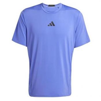 Blusa Deportiva Adidas Intensity Manga Corta Azul S