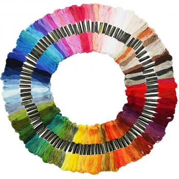 Random Color Cross Stitch Thread