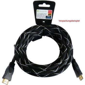 Brackton 0.5m HDMI Kabel Ultra HD 4K 3D mit Ethernet