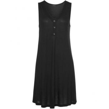 LASCANA Damenkleid mit Zierknöpfen