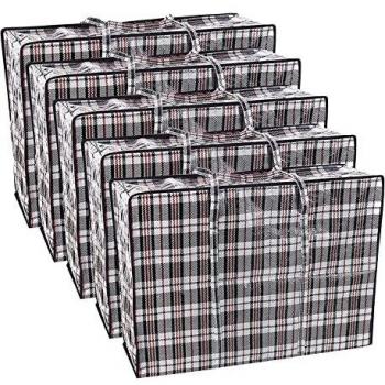EcoGroove Large Shopping Bag Set (Black/Red)