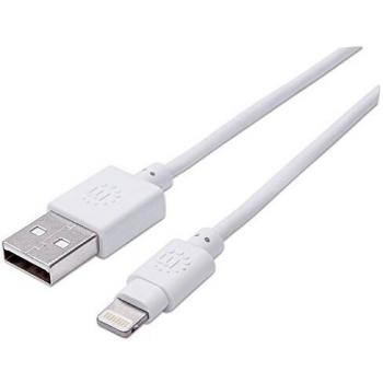 Manhattan iLynk Lightning Cable, A Male/8-Pin Male, 3 m