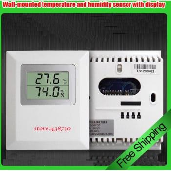 Wall-Mounted Temperature and Humidity Monitor