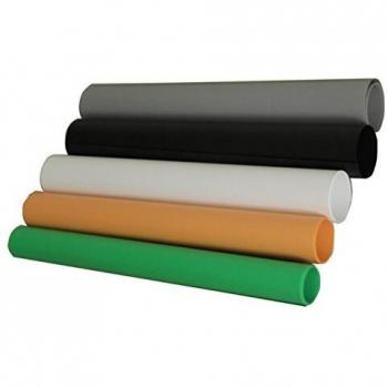 Bresser Fotostudio BR-PVC-2 Hintergrundauflagen 5er-Set 100x200cm