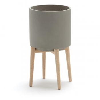 AM.PM Floriano Vaso 58,5 cm con supporto Hevea