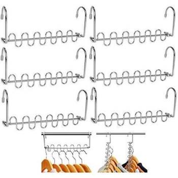 TOPmore Metal Clothes Organizer Hanger