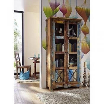 Vetrina in legno multicolore 90x40x180 NATURE OF SPIRIT 52