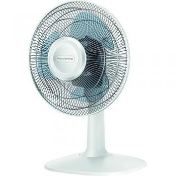 Compact 12‑inch Tilt & Oscillate Desk Fan – Rowenta VU2330
