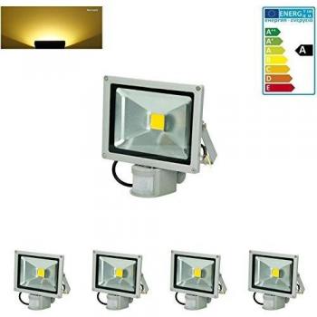 Projecteur LED SMD 20W 240V 1200 Lumens Étange Blanc chaud (2800K)