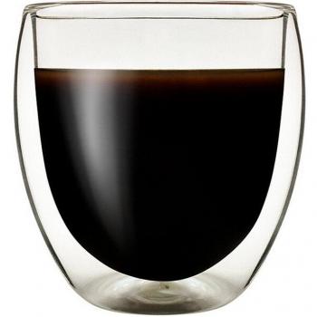 Dubbelwandige Koffietas 200-450ml Hittebestendig