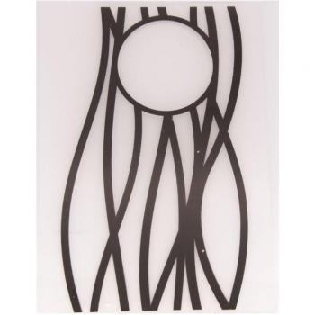 DIY Irregular Line Circle Paper Cutting Dies