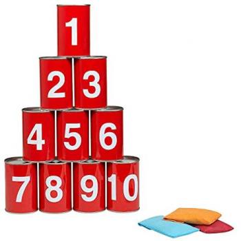 Idena Gioco di Lancio con Lattine Numerate