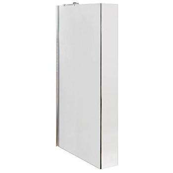 Wetroom Return Glass/Aluminium Screen – Nuie 215x1850mm