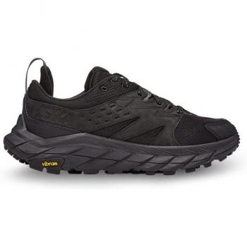 Men’s HOKA Anacapa Breeze Low Trail Runners – Black, 11 D (Medium)