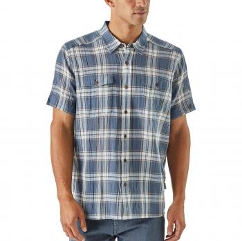Chemise Patagonia Steersman M Homme S Tartan/Bleu