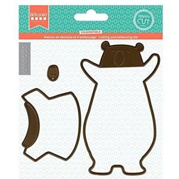 Child‑Friendly Artemio White Teddy Cut die