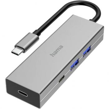 Hub USB‑C 4 ports (USB 3.2 Gen 1) – 2xUSB‑A, 2xUSB‑C, 5 Gbps