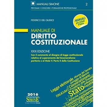Manuale di diritto costituzionale