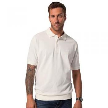 JP1880 Piqué Poloshirt für große Herren, beige, 5XL