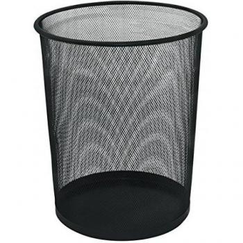Q-Connect Mesh Waste Basket (Black) 18 Litre