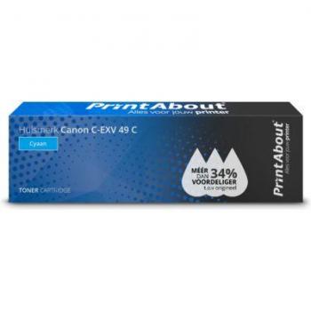 Canon C-EXV 49 C kompatibler Cyan Toner