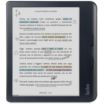 Kobo Libra Colour 32 GB eBook-Reader mit Touchscreen und WLAN-Funktion