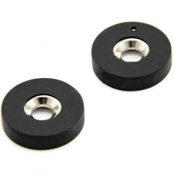 Calamita con Rivestimento in Gomma, Forza 6,4 kg, Diametro 6 mm