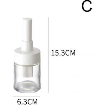 Botella dispensadora de aceite con cepillo