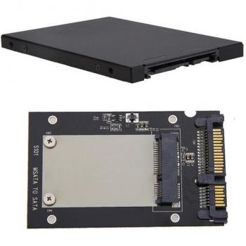 Zeadow mSATA SSD to 2.5 HDD Converter with Protective Case