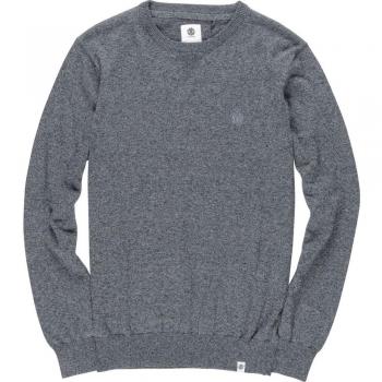 Kurzärmeliges Grau Crew T-Shirt – Größe S