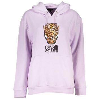 Women's Purple Sweatshirt with Logo