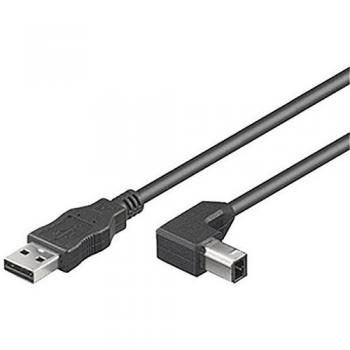 MicroConnect Long USB 2.0 Type A to Type B Cable, Black