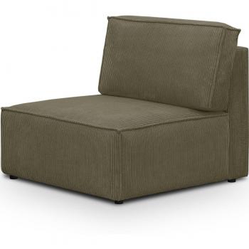 Homifab Modulaire Vert Kaki Velours