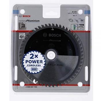 Aluminium Cutting Blade, Bosch 54T, 165 mm, Cordless Circular Saw