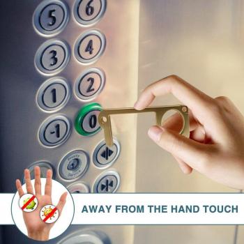 Antimicrobial Door Handle Key