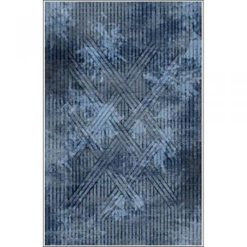 Tapis Bleu Maison Moderne FISUN 200x300