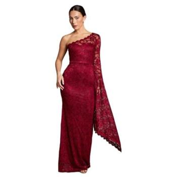 Coast Women's Wine‑Tinted Cap Detail Maxi
