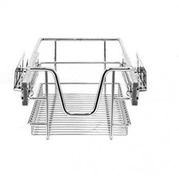 2x 300mm KuKoo Kitchen Pull Out Storage Baskets