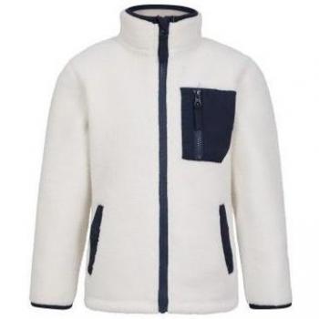 Mountain Warehouse Kids Atlas Borg Full Zip Fleece Jacket 11-12 beige