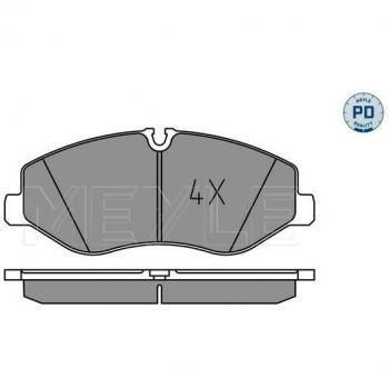 MEYLE Bremsbelagsatz MERCEDES-BENZ 025 220 6221/PD 4474200020,4474200220,4474210800 A4474200020,A4474200220,A4474210800