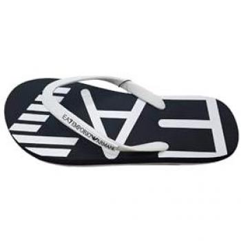 EA7 Goma Unisex Chanclas de Playa 44