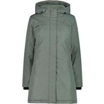 CMP Frauenjacke “Parka Fix Hood” 42 L – Grüner Farbton