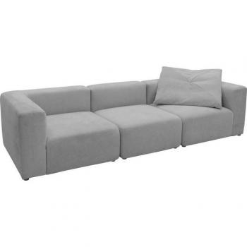 Utvik HomeAffaire 3‑Sitzer – Modular, grau