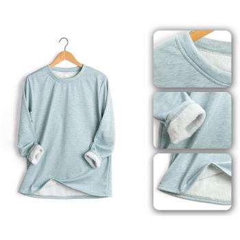 Pull en polaire long et confortable