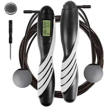 IMoebel Fitness Springseil mit Timer