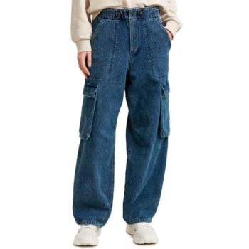 Pantalone Cocoon Donna Blu Casual 28/32