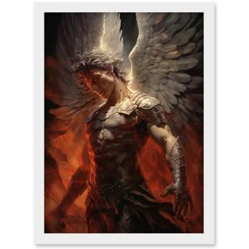 Guardian Archangel: Wings of Valor – Wall Decor
