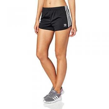 Adidas Black 3 Stripes Women's Shorts