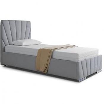 PANDA MÖBEL GmbH Polsterbett RAY – 140 × 150 cm, beige
