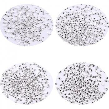 Gold & Silver Caviar Beads